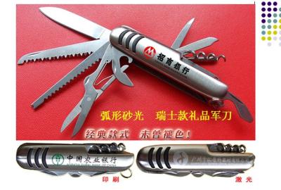 Swiss army style multifunction knife